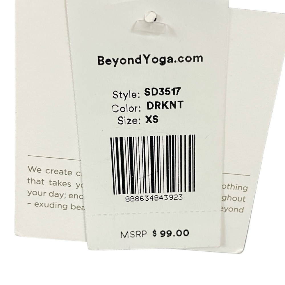 Beyond Yoga Spacedye Centered Midi Legging Darkest Knight NWT - Picture 7 of 13